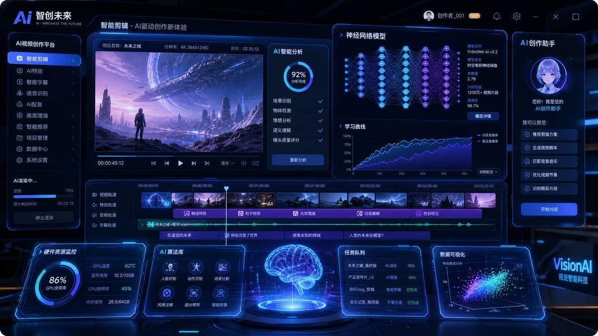 st中文直播AI视频创作工具
